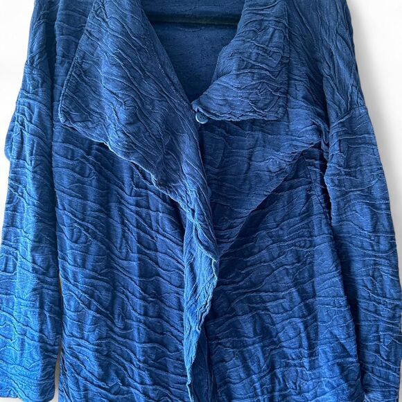 Horny toad Women's Navy Sweater Small EUC - Picture 2 of 5